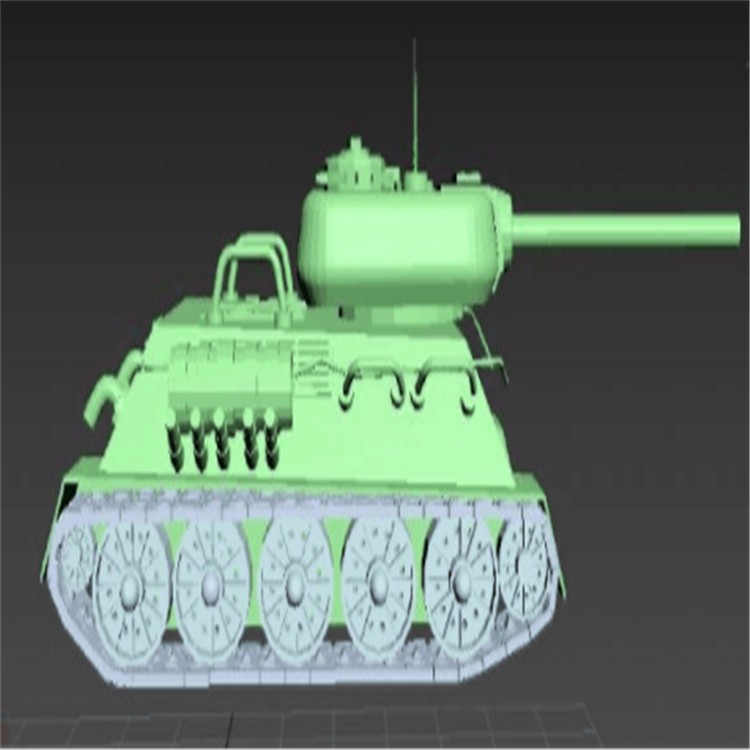 崇信充气军用坦克模型